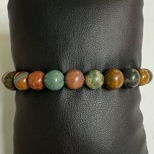 Ocean Jasper Beaded Bracelet